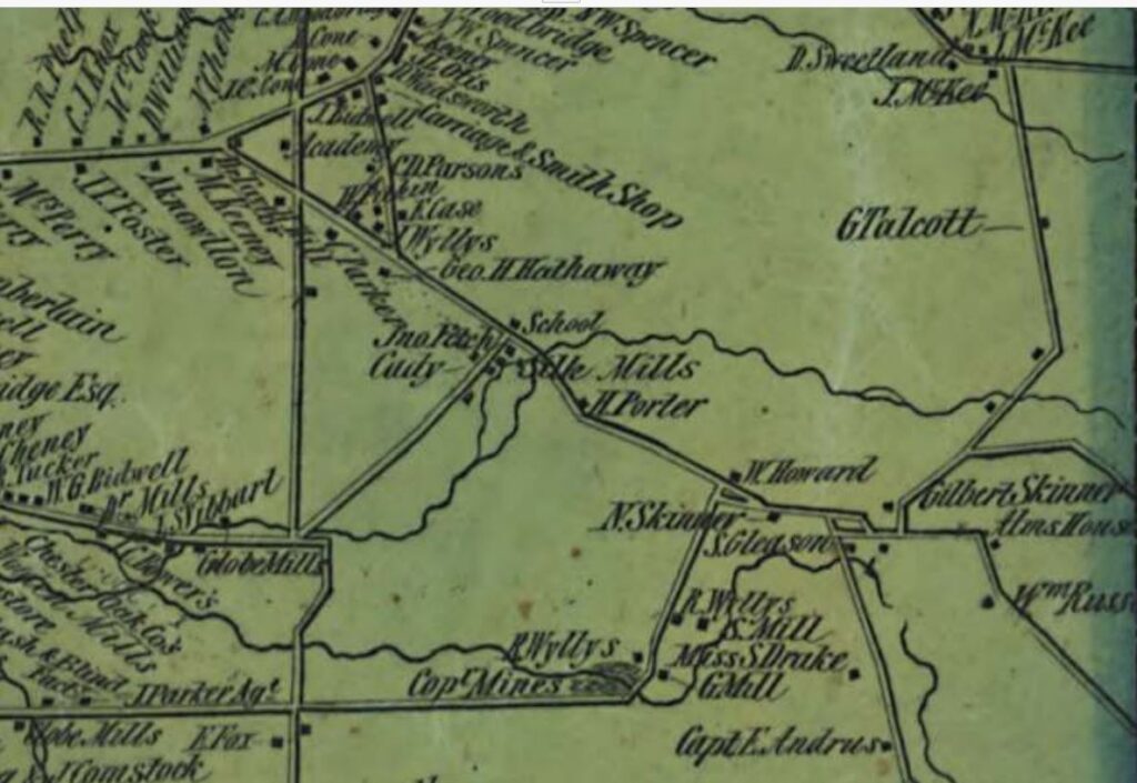 1855 Map Porter St area