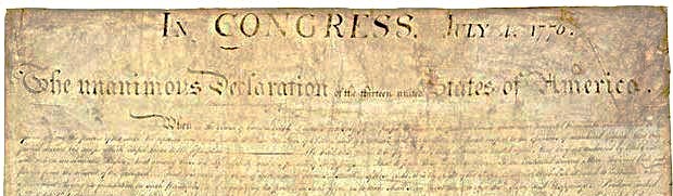 Declaration of Independence